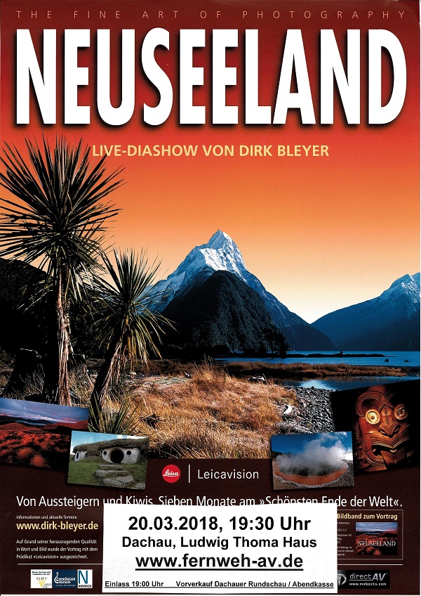 Neuseeland mit Dirk Bleyer