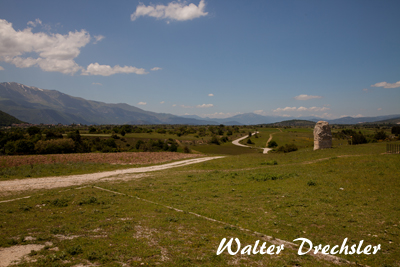 Landschaft in den Abruzzen